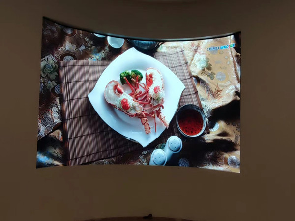 山东室内P2.5弧形LED屏